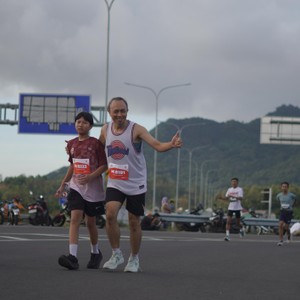 Race photo from KEDIRI HALF MARATHON 2026