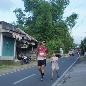 Race photo from KEDIRI HALF MARATHON 2026