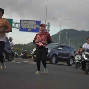 Race photo from KEDIRI HALF MARATHON 2026