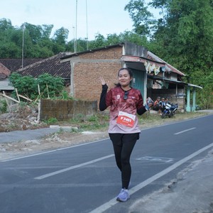 Race photo from KEDIRI HALF MARATHON 2026