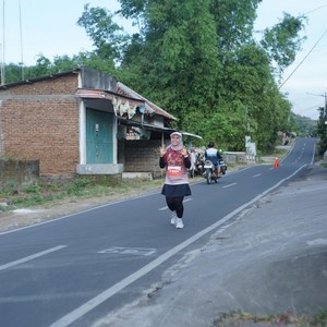 Race photo from KEDIRI HALF MARATHON 2026