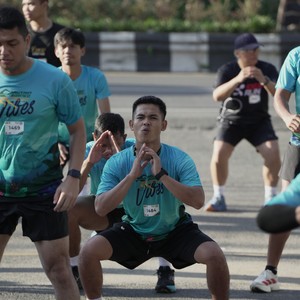 Race photo from VIBES AND STRENGTH CAMP ABR 2025