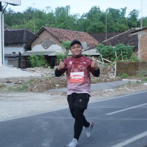 Race photo from KEDIRI HALF MARATHON 2026