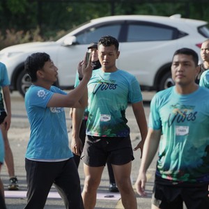 Race photo from VIBES AND STRENGTH CAMP ABR 2025