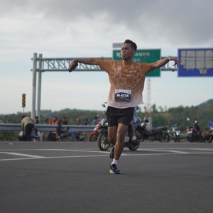 Race photo from KEDIRI HALF MARATHON 2026