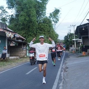 Race photo from KEDIRI HALF MARATHON 2026