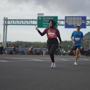 Race photo from KEDIRI HALF MARATHON 2026
