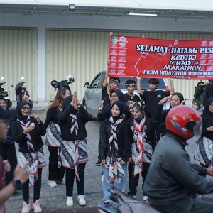 Race photo from KEDIRI HALF MARATHON 2026