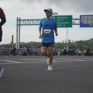 Race photo from KEDIRI HALF MARATHON 2026