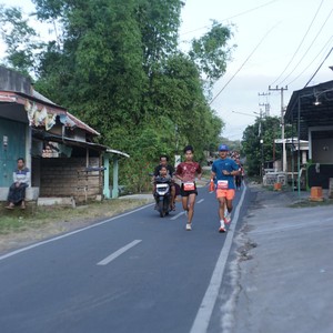 Race photo from KEDIRI HALF MARATHON 2026
