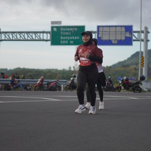 Race photo from KEDIRI HALF MARATHON 2026