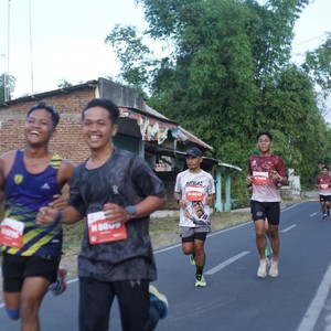 Race photo from KEDIRI HALF MARATHON 2026