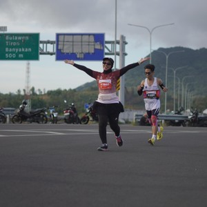 Race photo from KEDIRI HALF MARATHON 2026
