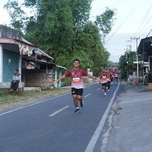 Race photo from KEDIRI HALF MARATHON 2026