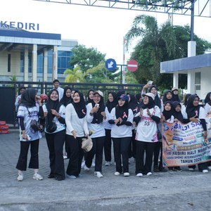 Race photo from KEDIRI HALF MARATHON 2026