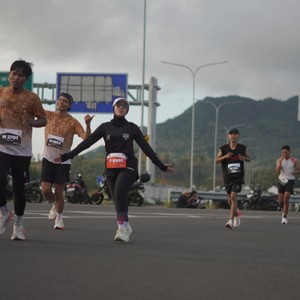 Race photo from KEDIRI HALF MARATHON 2026