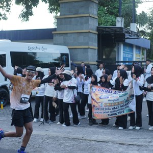 Race photo from KEDIRI HALF MARATHON 2026