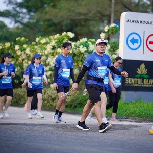 Race photo from BOGORUN 2026