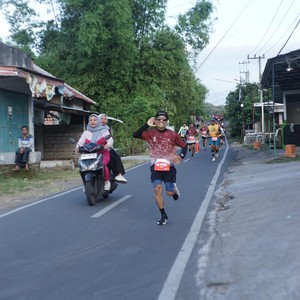Race photo from KEDIRI HALF MARATHON 2026