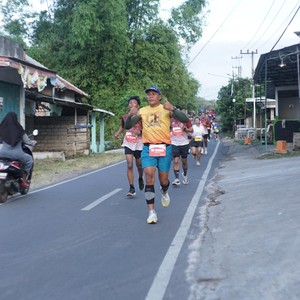 Race photo from KEDIRI HALF MARATHON 2026