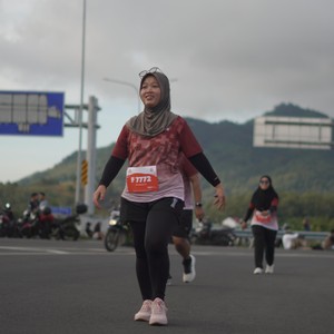 Race photo from KEDIRI HALF MARATHON 2026
