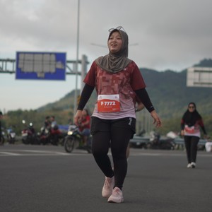 Race photo from KEDIRI HALF MARATHON 2026