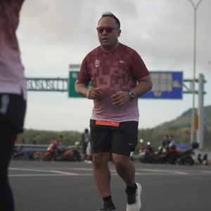 Race photo from KEDIRI HALF MARATHON 2026