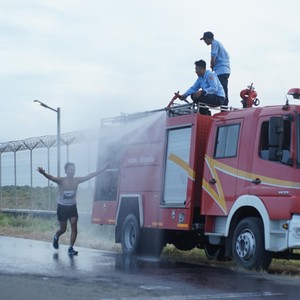 Race photo from KEDIRI HALF MARATHON 2026