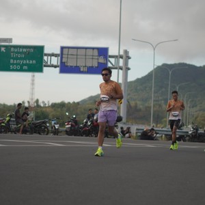 Race photo from KEDIRI HALF MARATHON 2026