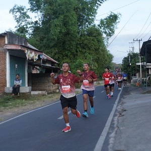 Race photo from KEDIRI HALF MARATHON 2026