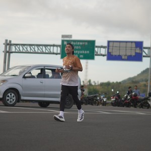 Race photo from KEDIRI HALF MARATHON 2026