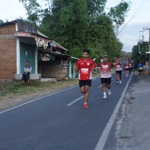 Race photo from KEDIRI HALF MARATHON 2026
