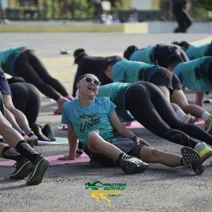 Race photo from VIBES AND STRENGTH CAMP ABR 2025