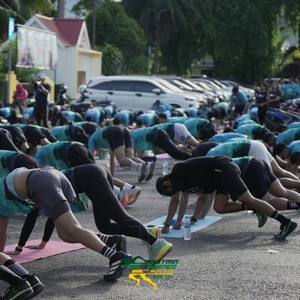 Race photo from VIBES AND STRENGTH CAMP ABR 2025