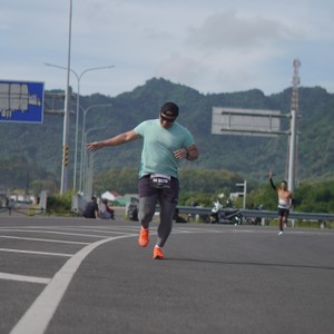 Race photo from KEDIRI HALF MARATHON 2026