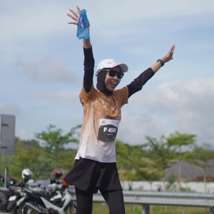 Race photo from KEDIRI HALF MARATHON 2026