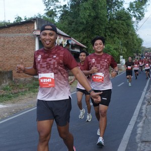 Race photo from KEDIRI HALF MARATHON 2026