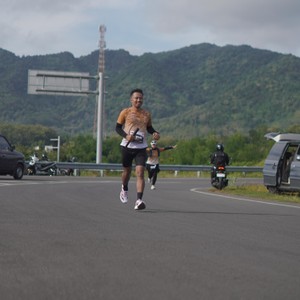 Race photo from KEDIRI HALF MARATHON 2026