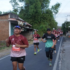 Race photo from KEDIRI HALF MARATHON 2026