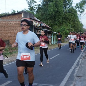 Race photo from KEDIRI HALF MARATHON 2026