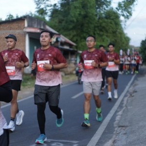 Race photo from KEDIRI HALF MARATHON 2026