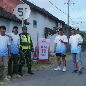 Race photo from KEDIRI HALF MARATHON 2026