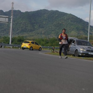 Race photo from KEDIRI HALF MARATHON 2026
