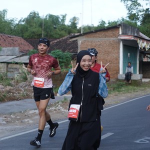 Race photo from KEDIRI HALF MARATHON 2026