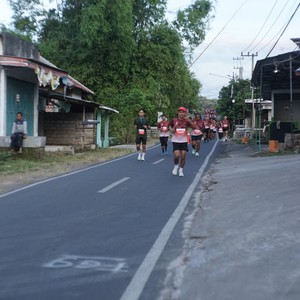 Race photo from KEDIRI HALF MARATHON 2026