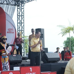 Race photo from KEDIRI HALF MARATHON 2026