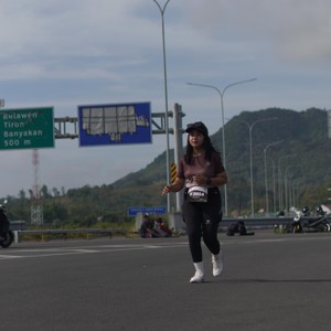 Race photo from KEDIRI HALF MARATHON 2026