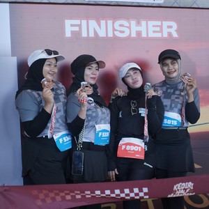 Race photo from KEDIRI HALF MARATHON 2026