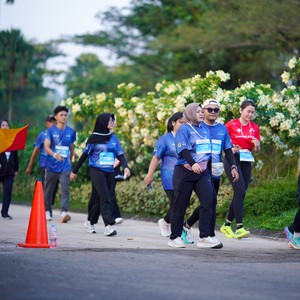 Race photo from BOGORUN 2026