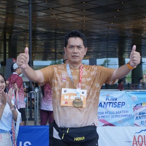Race photo from KEDIRI HALF MARATHON 2026